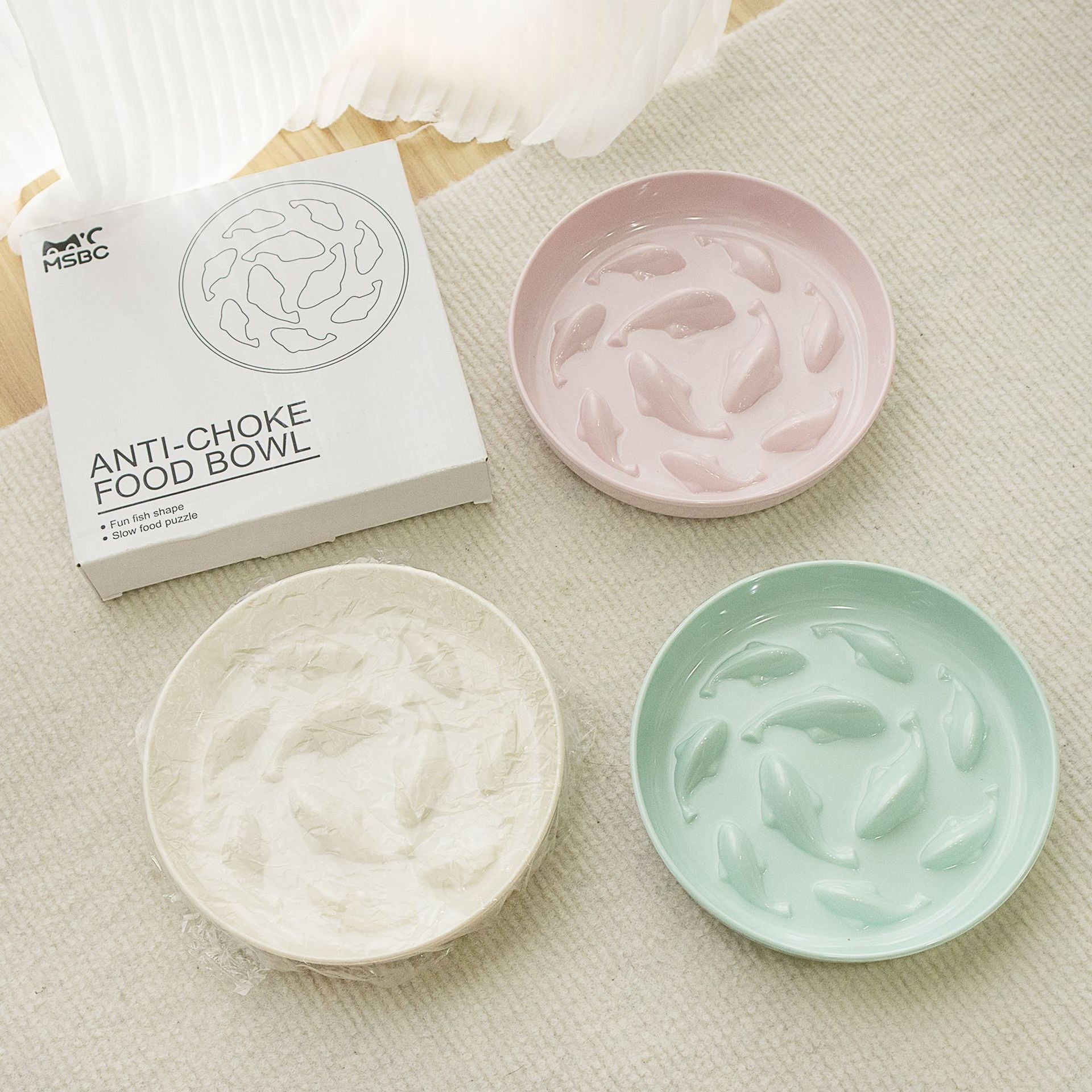 Slow Feeding Bowl for Dogs & Cats