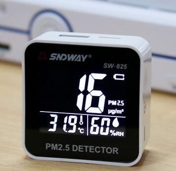 Digital Air Quality Monitor – PM2.5 & Gas Detector