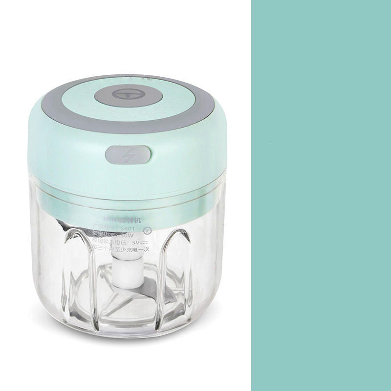 Mini Electric Garlic & Ginger Chopper – USB Rechargeable