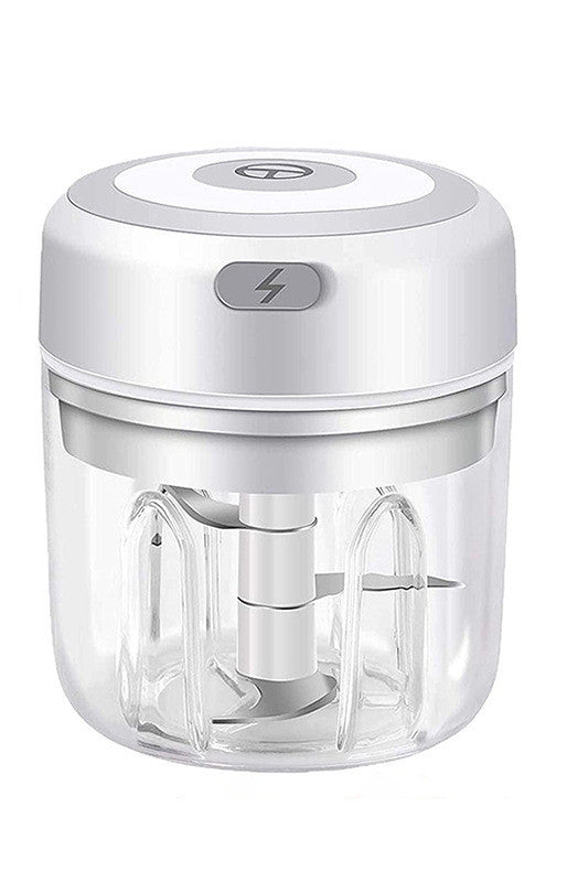 Mini Electric Garlic & Ginger Chopper – USB Rechargeable