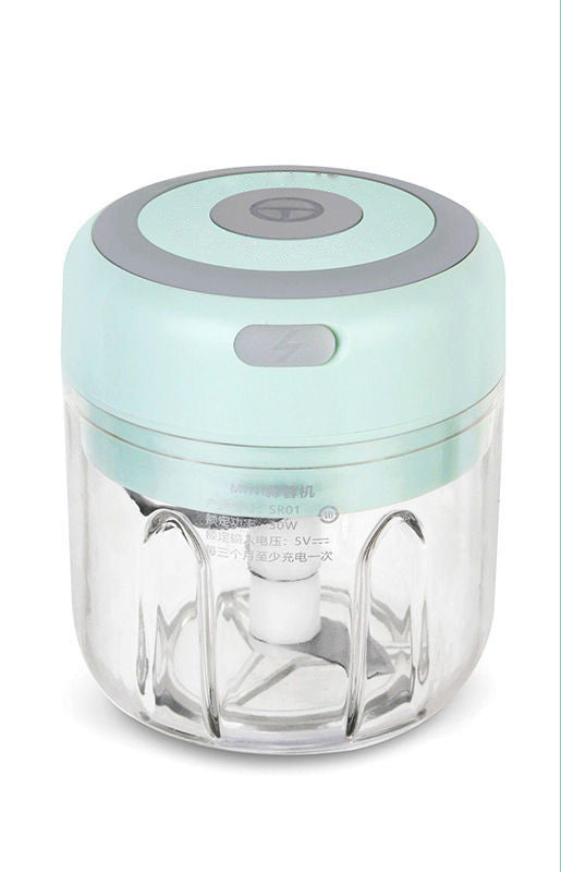 Mini Electric Garlic & Ginger Chopper – USB Rechargeable