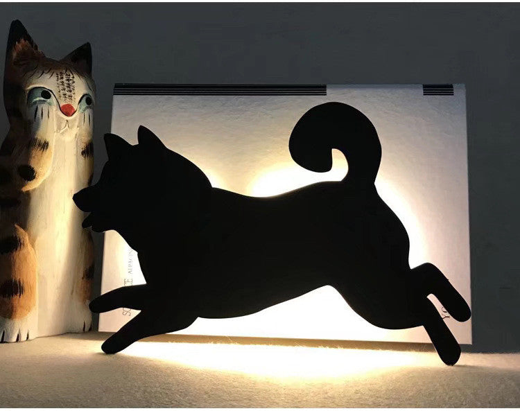 LED Animal Night Light – Dog & Cat Design