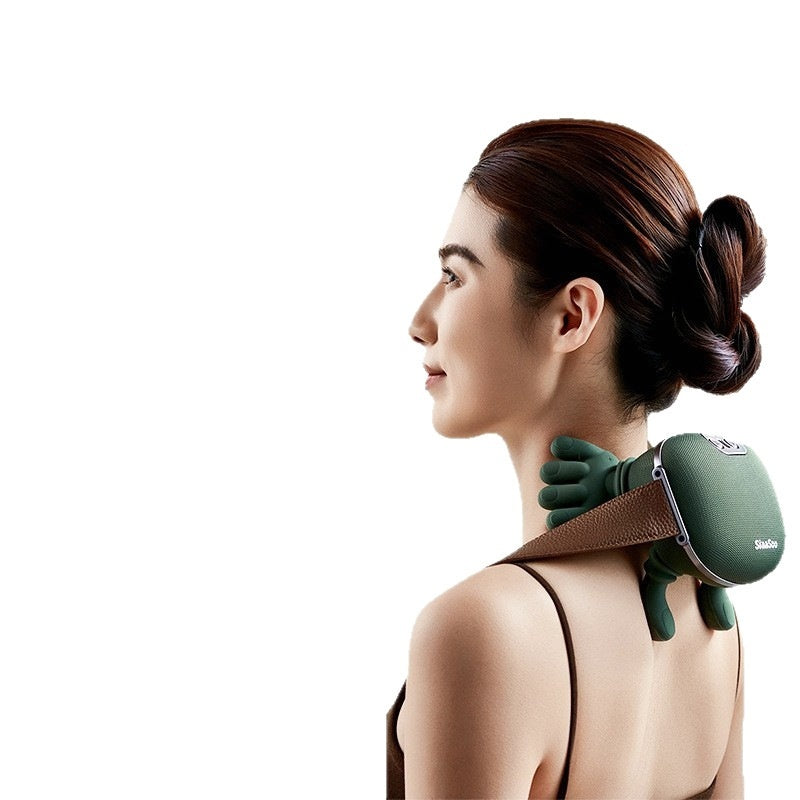 Wireless Electric Neck & Shoulder Massager – Pain Relief