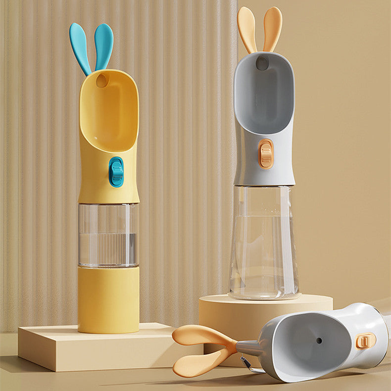 Pet Travel Water Bottle for Cats & Dogs