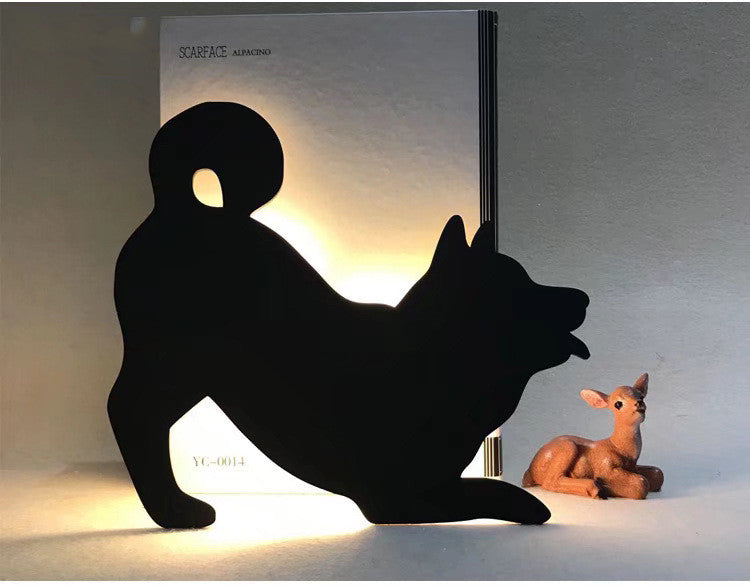 LED Animal Night Light – Dog & Cat Design