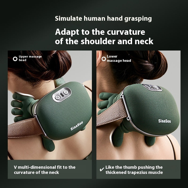 Wireless Electric Neck & Shoulder Massager – Pain Relief