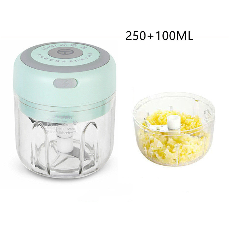 Mini Electric Garlic & Ginger Chopper – USB Rechargeable