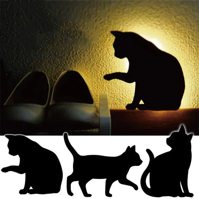 LED Animal Night Light – Dog & Cat Design
