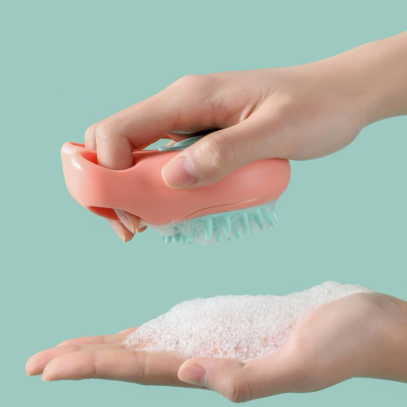 Pet Bath Brush for Cats & Dogs