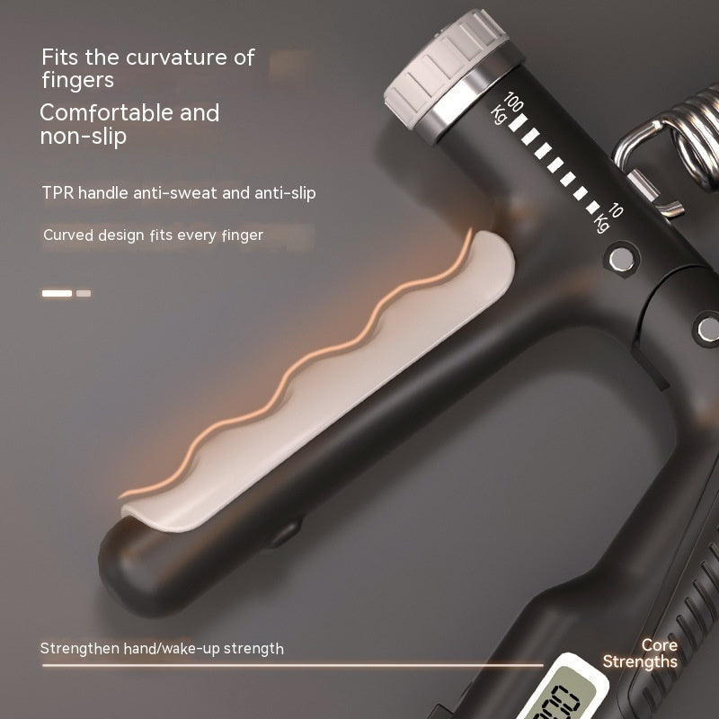 Adjustable Spring Grip Hand Trainer – Finger & Wrist Strength