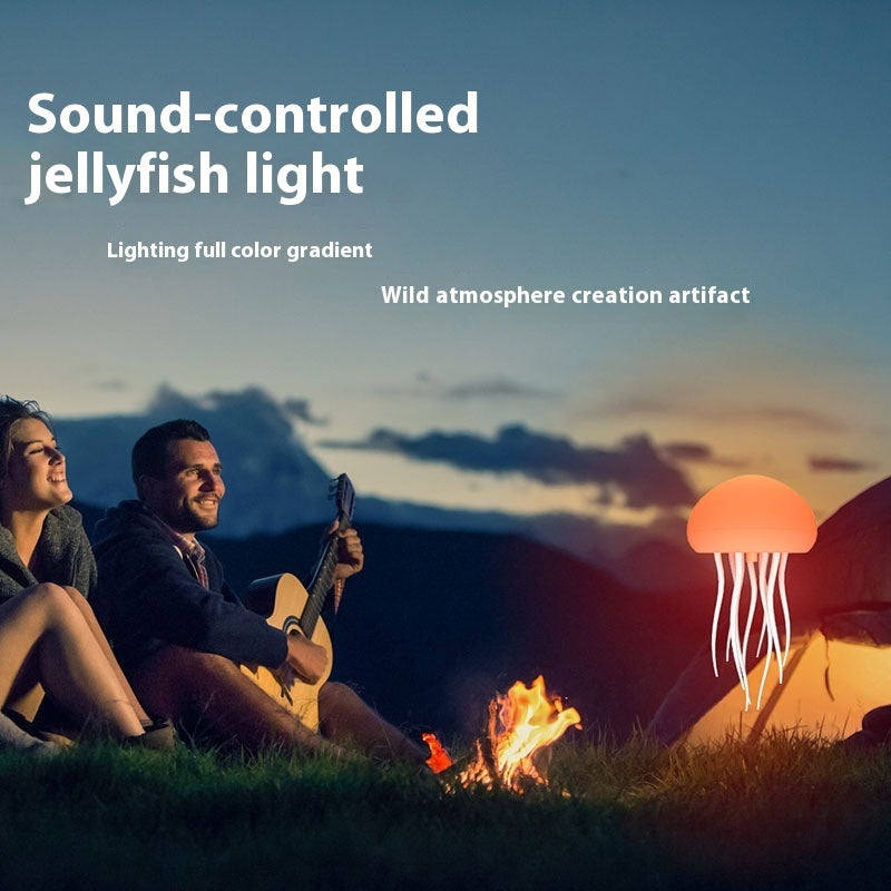 LED Jellyfish Mood Lamp – Night Light for Bedside