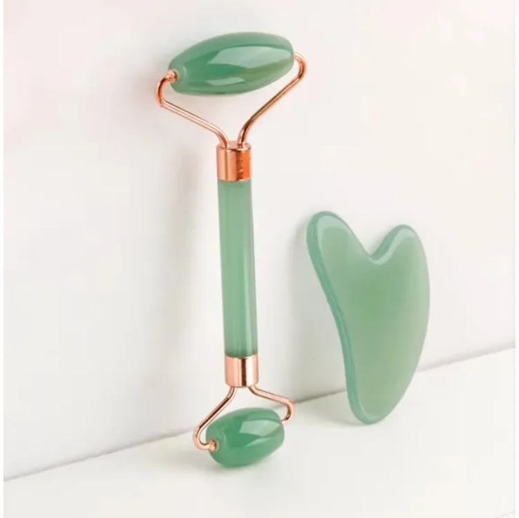 2PCS Gua Sha Massage Stones – Facial & Body Lifting