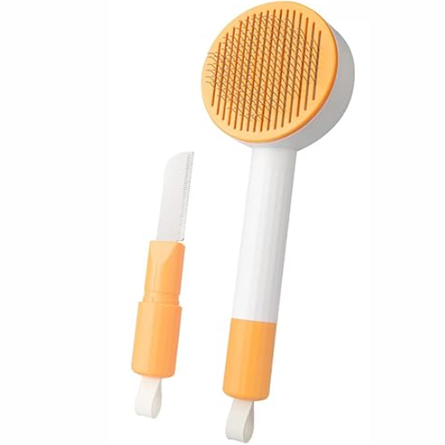 2-in-1 Pet Grooming & Deshedding Brush