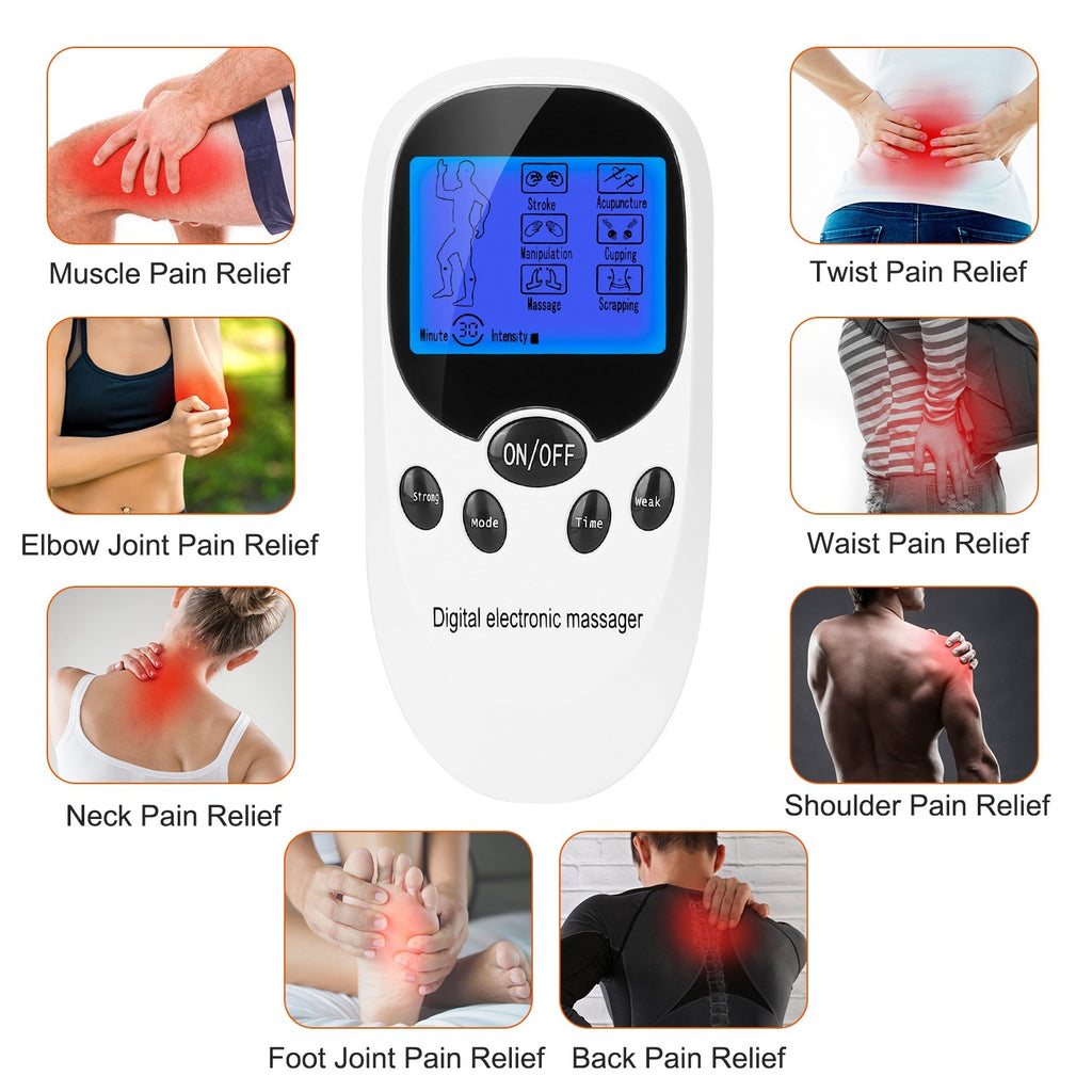 Electric Muscle Stimulator – Dual Channel TENS Device