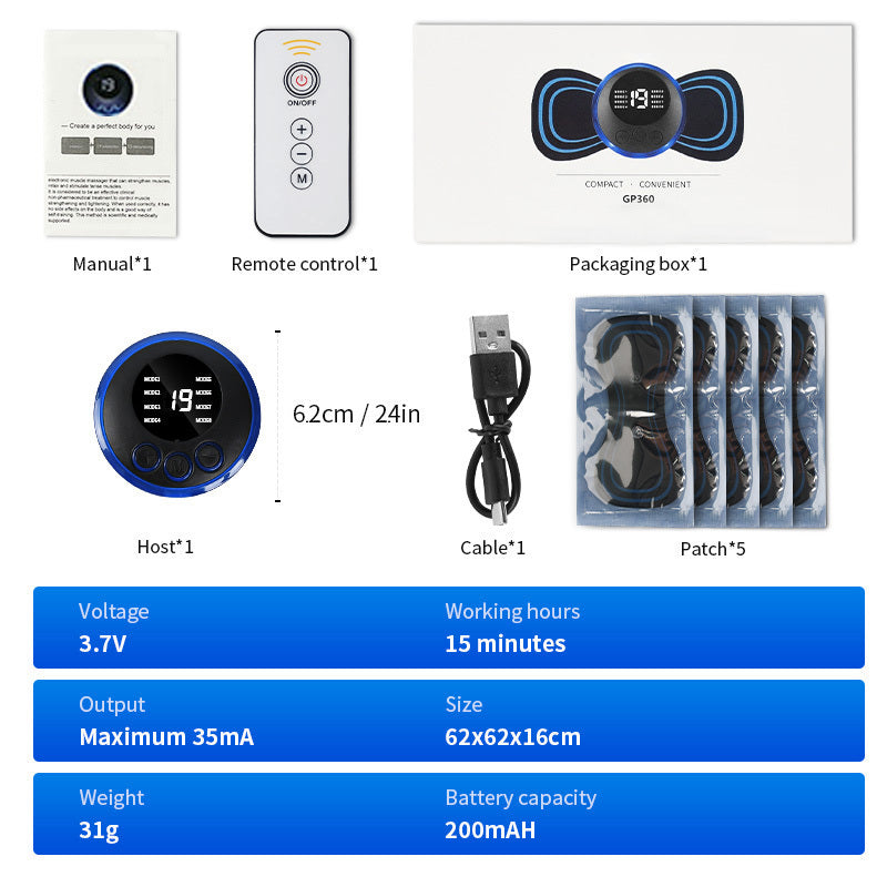 Mini EMS Neck Massager™