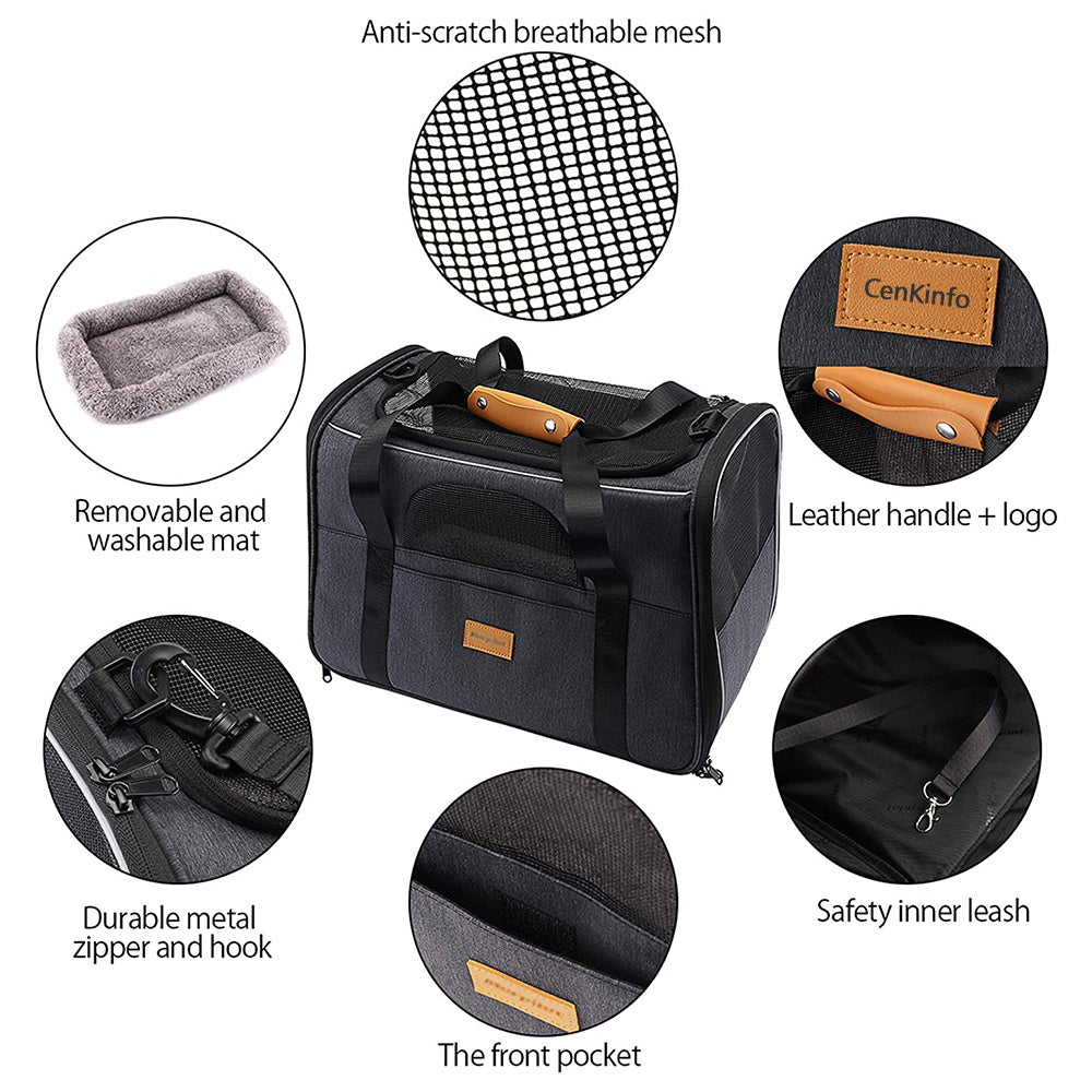Cat Carrier – Soft Foldable Portable Pet Bag