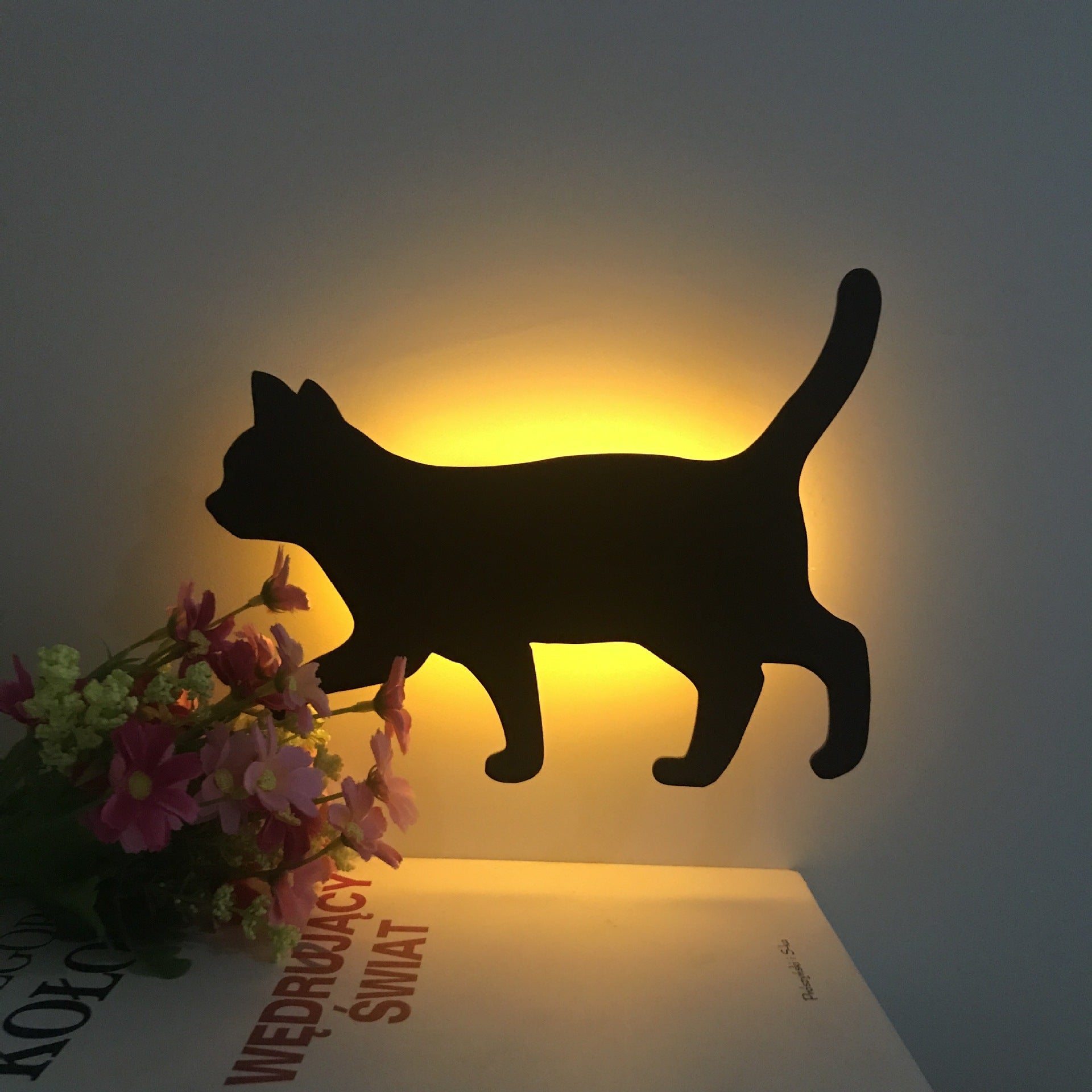 LED Animal Night Light – Dog & Cat Design