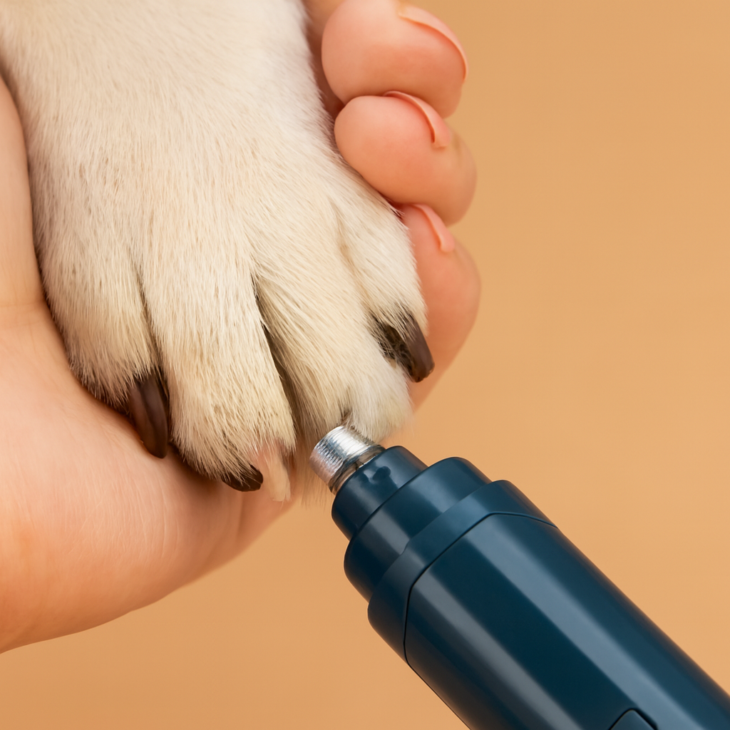 2-Speed Quiet Dog Nail Grinder – USB Rechargeable