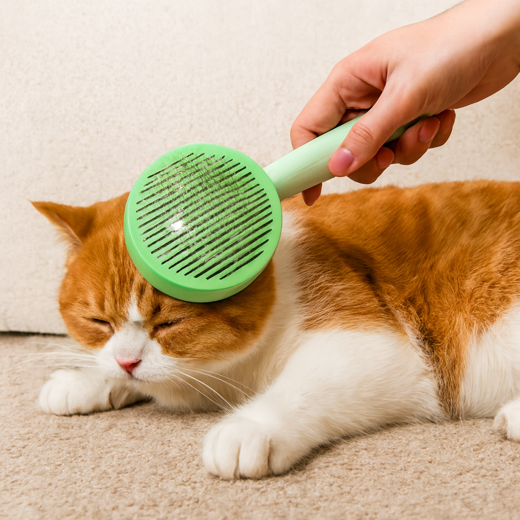 2-in-1 Pet Grooming & Deshedding Brush