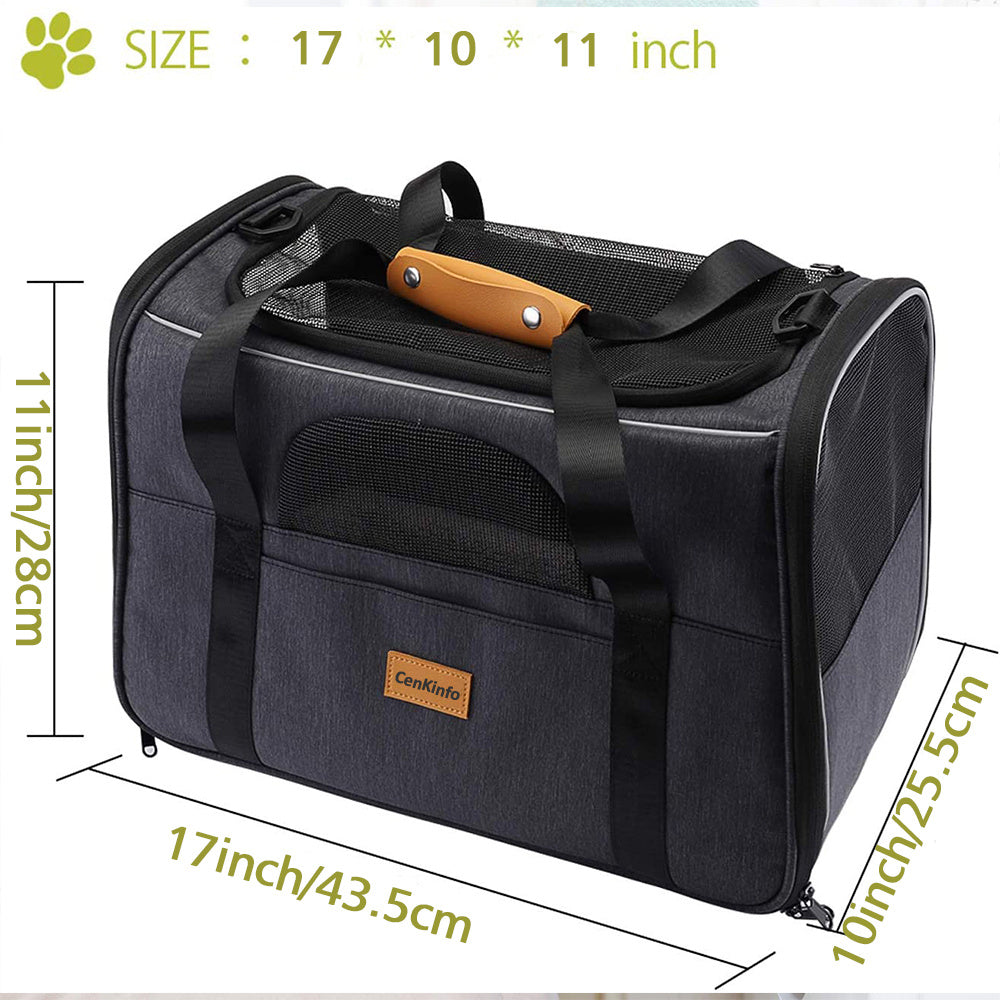 Cat Carrier – Soft Foldable Portable Pet Bag