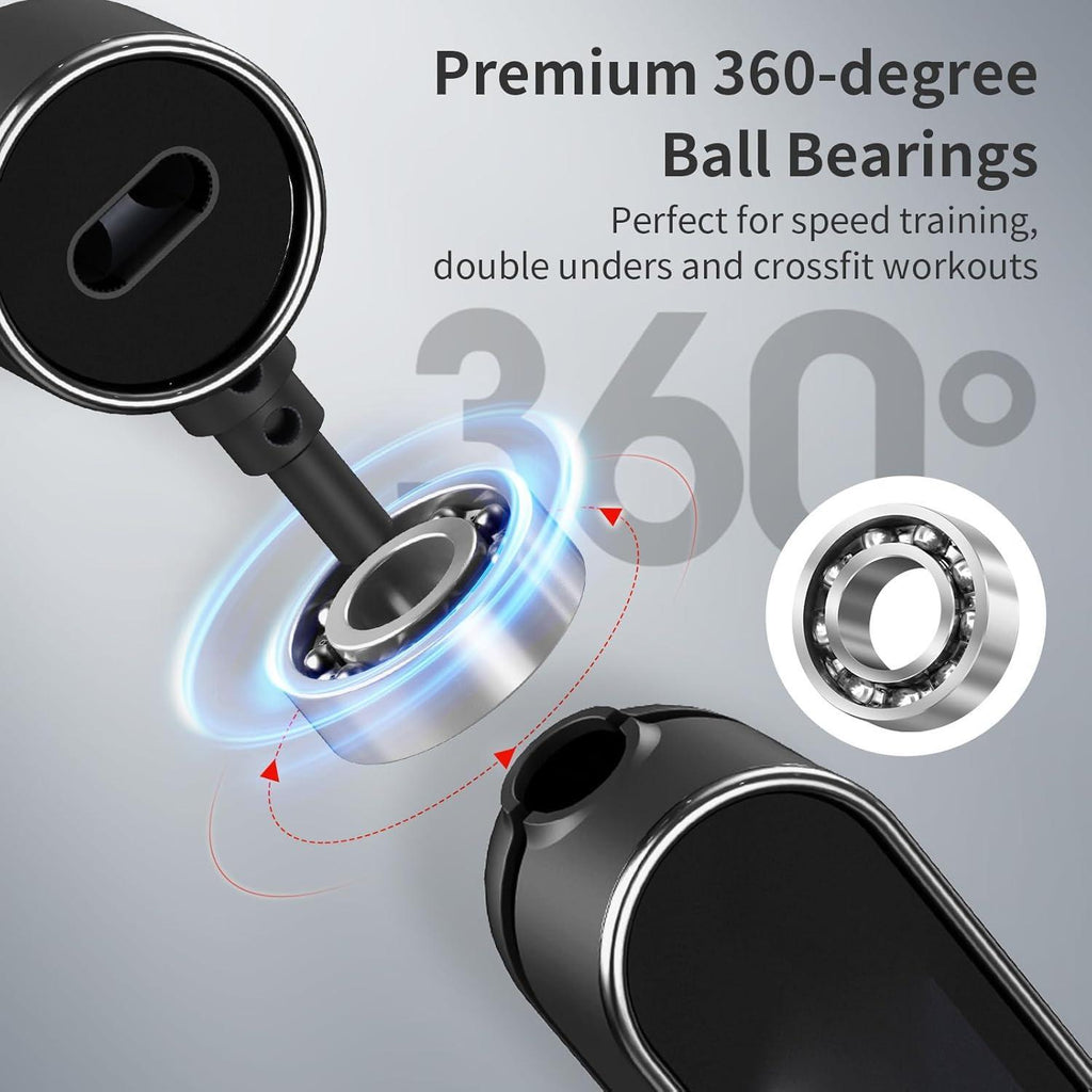 Adjustable Smart Skipping Rope – Weighted & Cordless