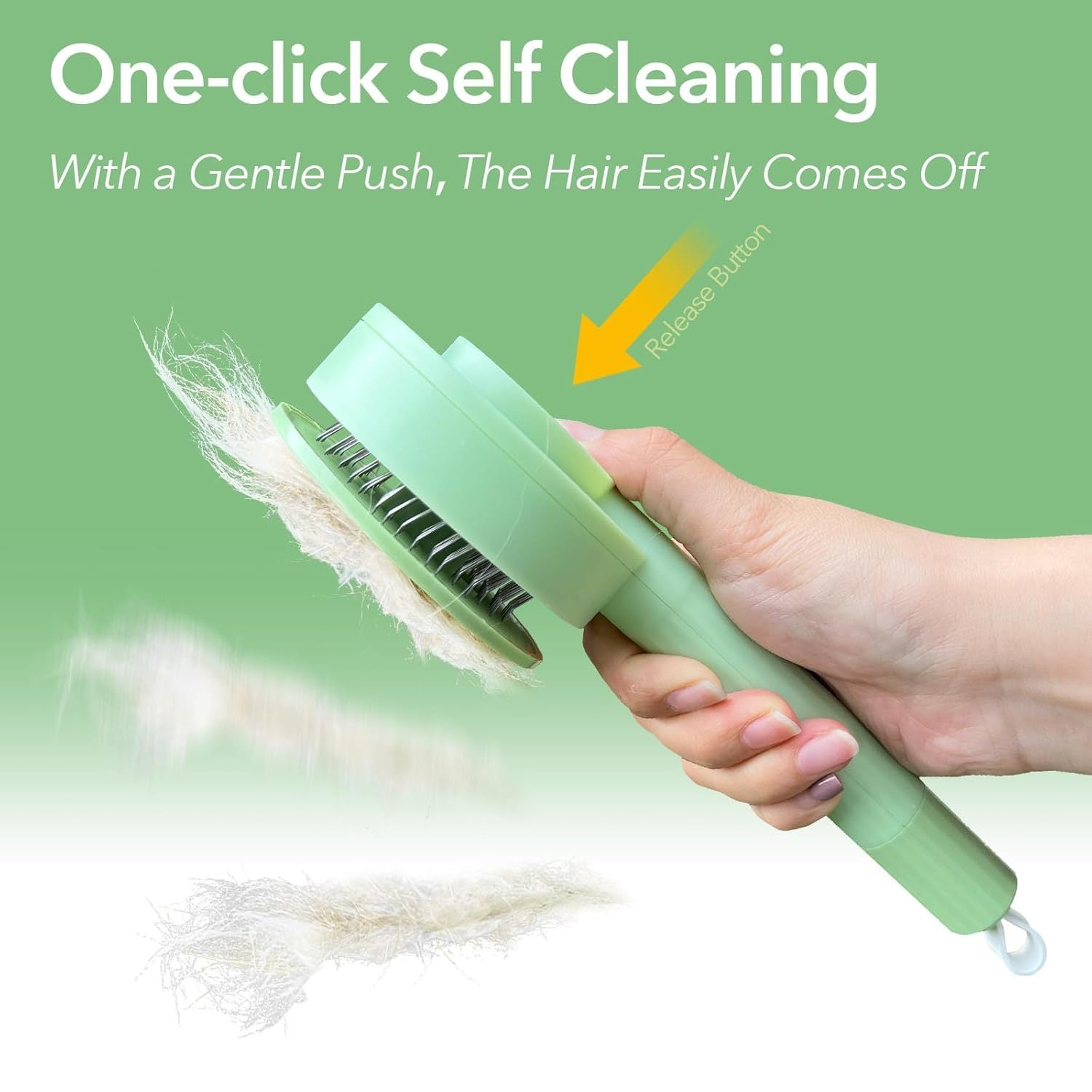 2-in-1 Pet Grooming & Deshedding Brush